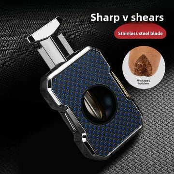 Premium Stainless Steel Cigar V-Cutter - 10 styles