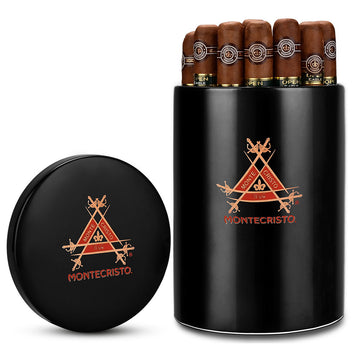 2024 NEW MONTECRISTO Ceramic Cigar Jar - Humidor - Limited Edition - Free Shipping