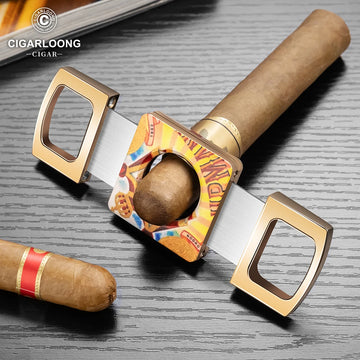 Precision Heavy Duty Cigar Cutter Stainless Steel Sharp and Durable - 3 sytles