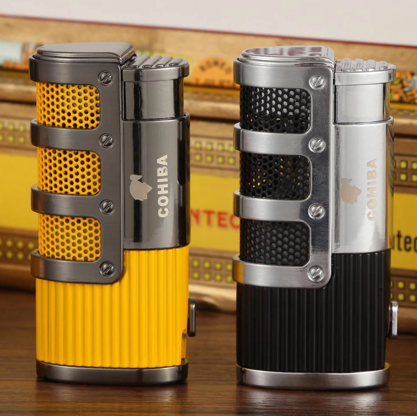 johnnycigar.com cohiba triple cigar lighter