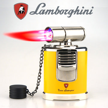 Tonino Lamborghini Cigar 4 Torch Lighter Jet Flame - Refillable w/gift box - 3 colours.
