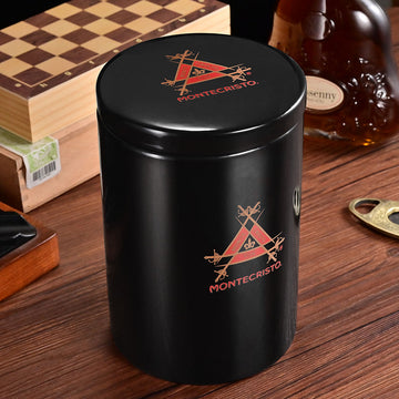 2024 NEW MONTECRISTO Ceramic Cigar Jar - Humidor - Limited Edition - Free Shipping