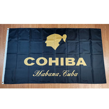 Cohiba Habana Cuba Cigar Flag - 3ft x 5ft - 2 colors